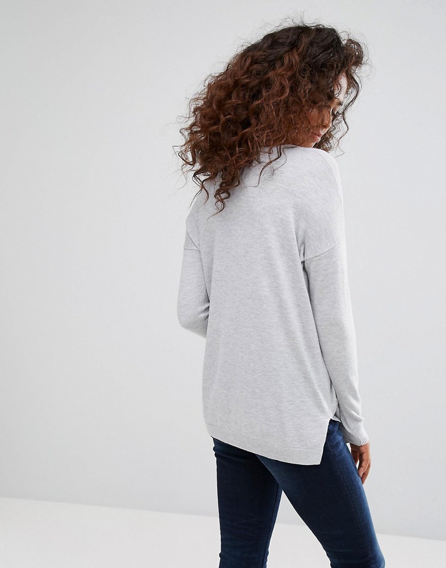 Sweatshirt With applique And Sleeves In Stretch